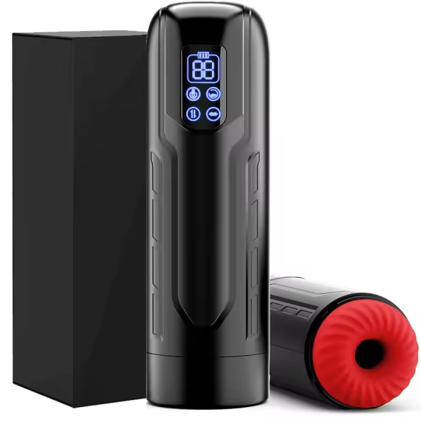 3-in-1 Automatic Male Stroker with Suction, Thrusting & Vibration
