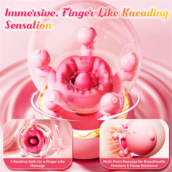 3-in-1 Rotating & Suction Nipple Vibrator