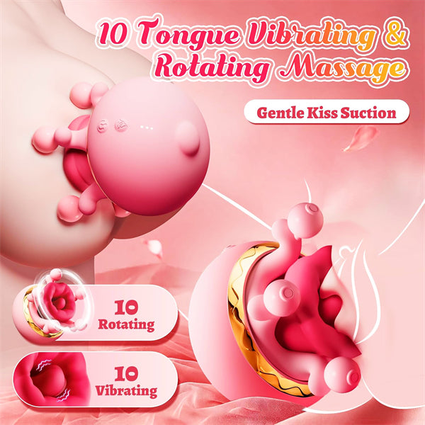 3-in-1 Rotating & Suction Nipple Vibrator