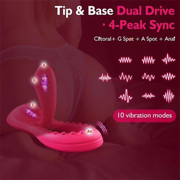 360° Bend-to-Fit G Spot Riding Grinding Vibrator
