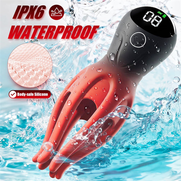 360° Fully Wrapped Octopus Tentacles Penis Vibrator