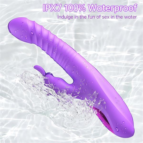 360°Rotation Thrusting Rabbit Vibrator