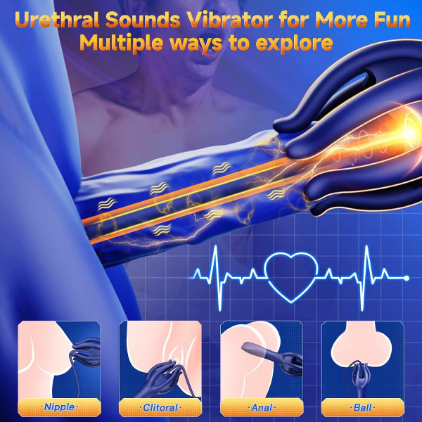 360° Tentacle Wrap Internal Intimate Massager for Men