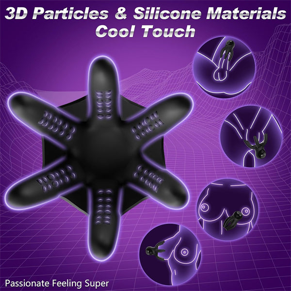 3 IN 1 Male Vibrator Masturbator & Penis Trainer & APP Control