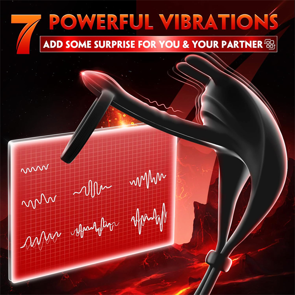 3IN1 Vibrating Cock Ring