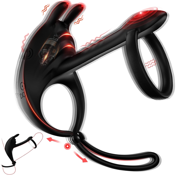 3IN1 Vibrating Cock Ring