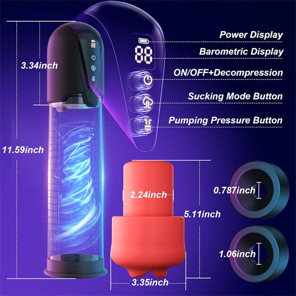 3 In 1 Suction Penis Enlarge Vacuum Pump