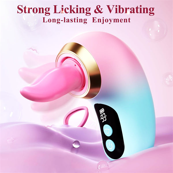 3 Sucking 9 Tongue Licking Vibrating Rose Vibrators