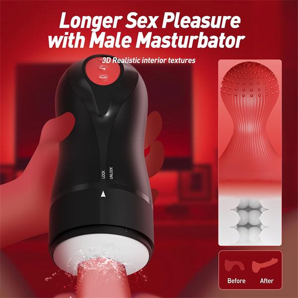 Buy 3 Swirling 5 Tightening 10 Vibration Modes Hands Free Male Stroker | Male Stroker | Rosetoy ROSETOY Buy 3 Swirling 5 Tightening 10 Vibration Modes Hands Free Male Stroker | Male Stroker | Rosetoy ROSETOY