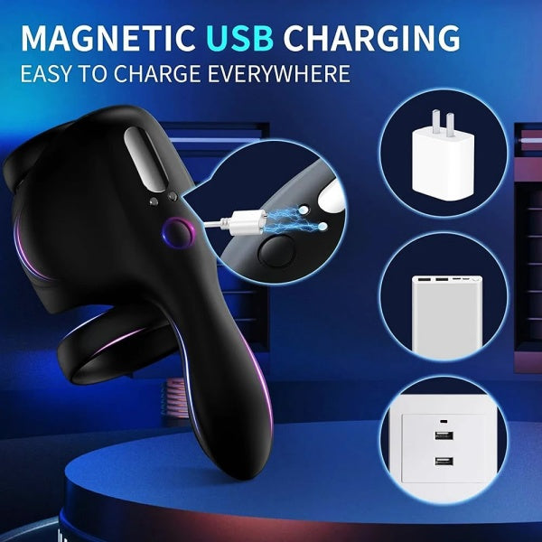 3in1 10 Mode Vibrating Cock Ring