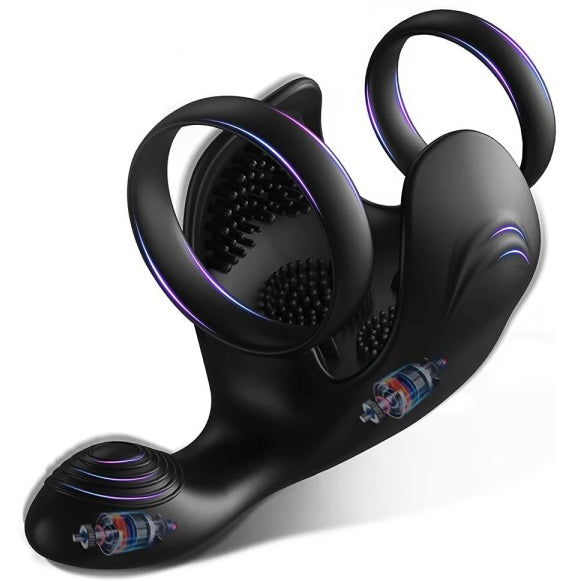 3in1 10 Mode Vibrating Cock Ring
