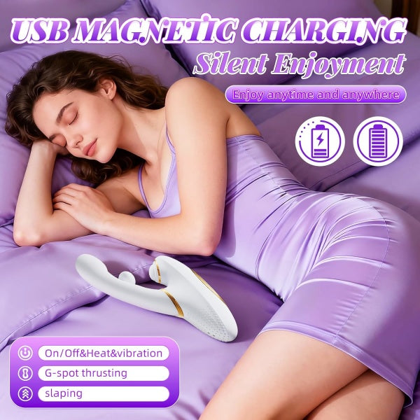 4-in-1 Multi-Motion Heated G-Spot Vibrator