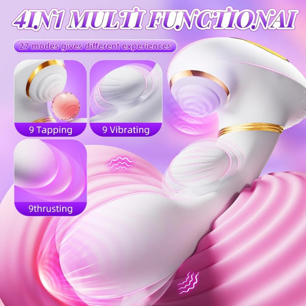 4-in-1 Multi-Motion Heated G-Spot Vibrator