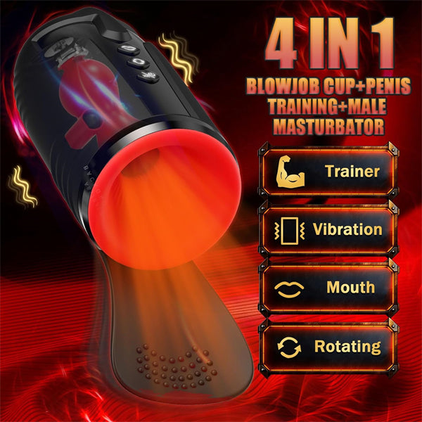 4IN1 Male Masturbator Penis Pump