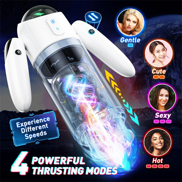 4 Thrusting & 7 Rotation Robot Space Auto Stroker Pro3