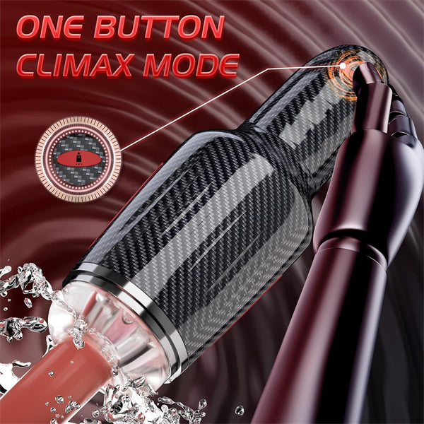 Buy 5 Sucking & 10 Vibrating Heating Male Stroker | Male Stroker | Rosetoy   ROSETOY