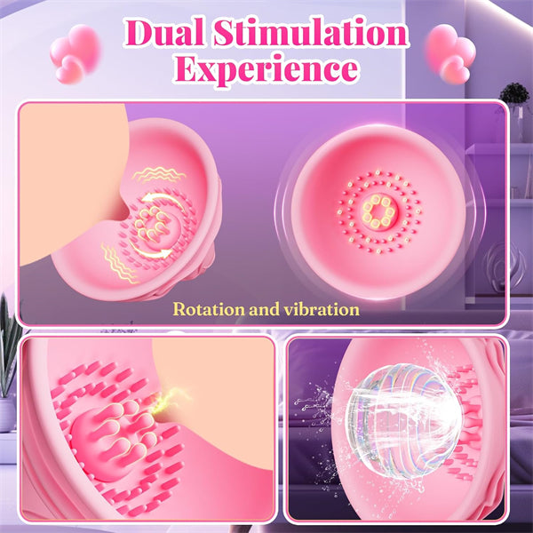 6in1 Rose Vibrator for Nipple