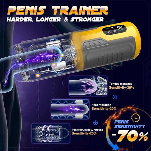 Buy 7 Rotating & Thrusting & Vibrating & Licking Male Stroker | Male Stroker | Rosetoy ROSETOY Buy 7 Rotating & Thrusting & Vibrating & Licking Male Stroker | Male Stroker | Rosetoy ROSETOY