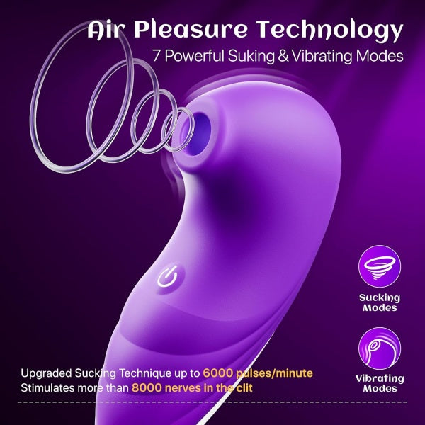 7 Sucking & Vibrating Sucking Vibrator