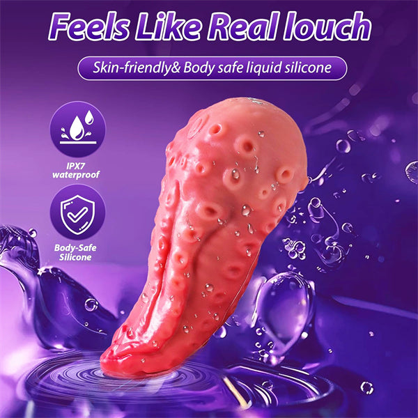 9 Licking Realistic Tongue Vibrator