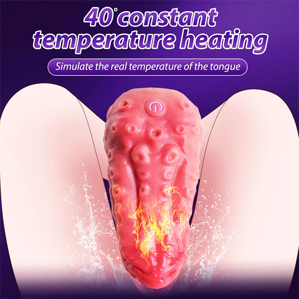 9 Licking Realistic Tongue Vibrator