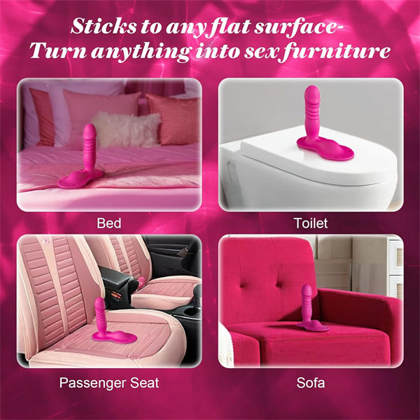 9 Vibrating 9 Thrusting Riding Grinding Thrusting Sit On Vibrator