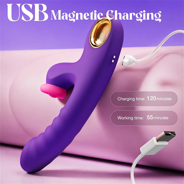 9 Vibrations 9 Licking 5 Thrusting Vibrators With APP Control