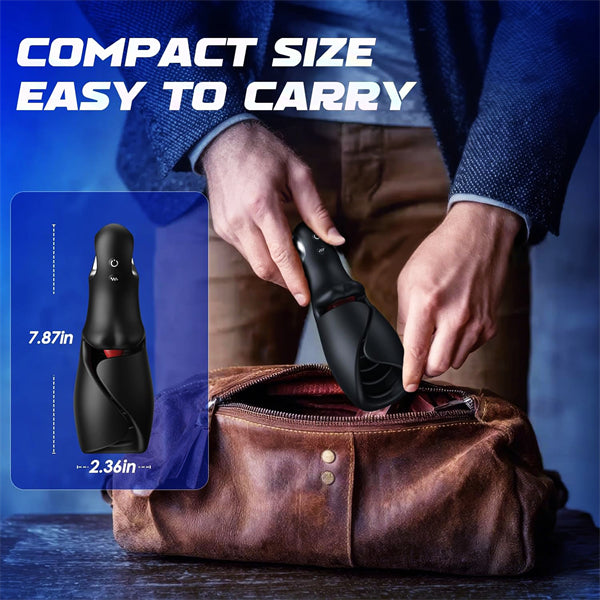 AI Smart APP Control Pocket Pussy Stroker with Tongue Licking