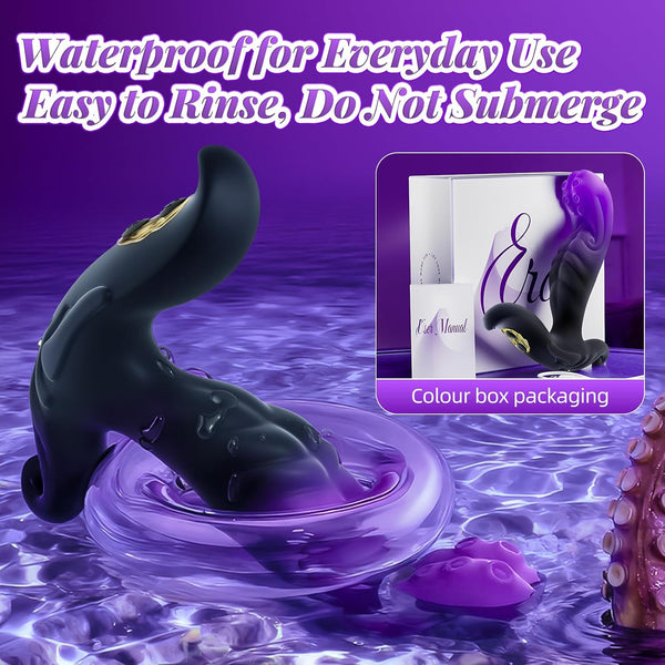 AI Sync Peristaltic Prostate Massager with Anal Beads