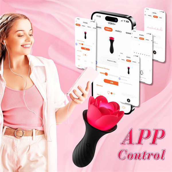 APP Control Leding & Vibrating Butt Plug