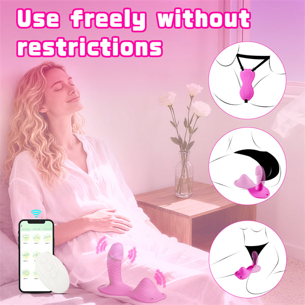 9 Vibration APP Control Sit and Ride Vibrator