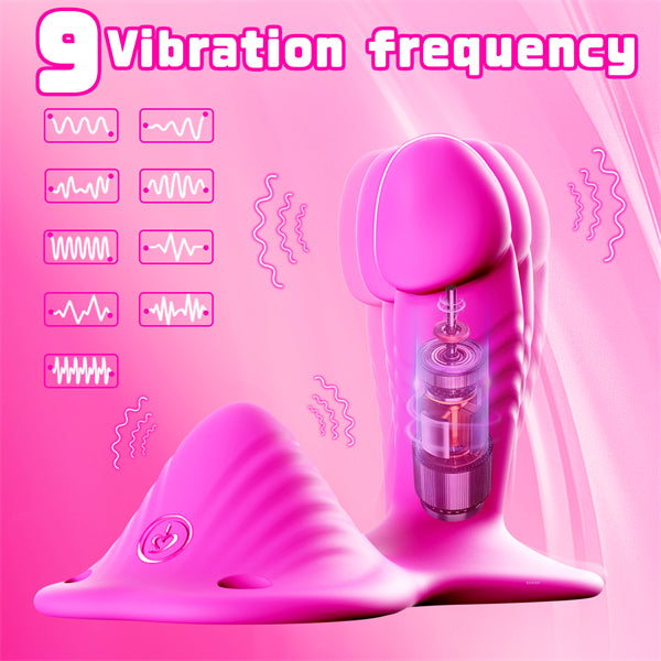 9 Vibration APP Control Sit and Ride Vibrator