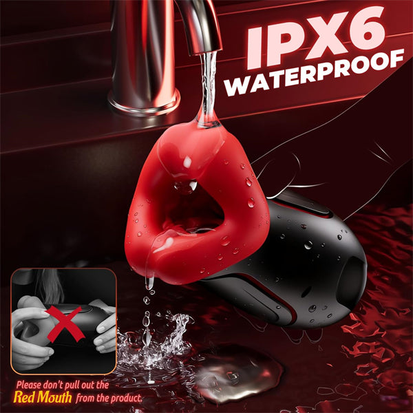 APP Control Squeezable Pocket Pussy Vibrator