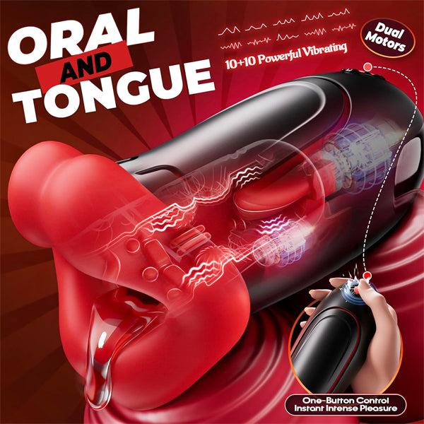 APP Control Squeezable Pocket Pussy Vibrator