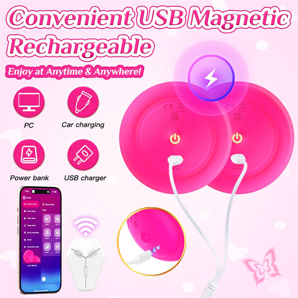 APP Remote Control Nipple Toy Vibrator
