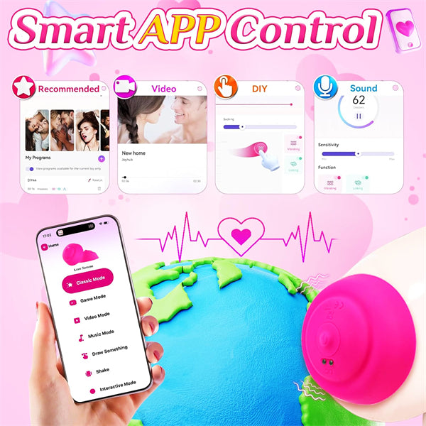 APP Remote Control Nipple Toy Vibrator