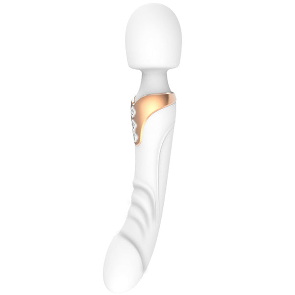 AV Vibrator Dildos Wand White