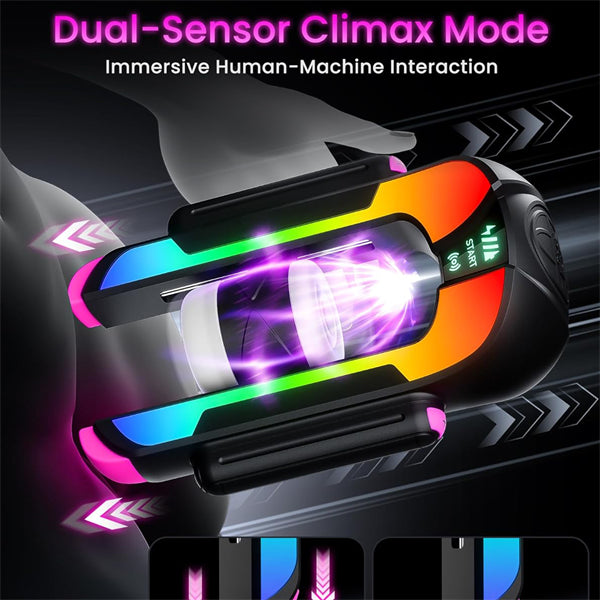 Adjustable 7.1IN Stroke Length with Smart APP Control Male Masturbator