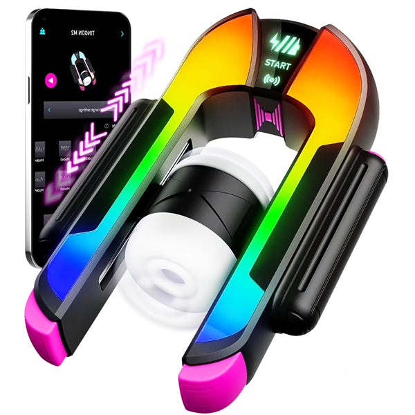 Adjustable 7.1IN Stroke Length with Smart APP Control Male Masturbator