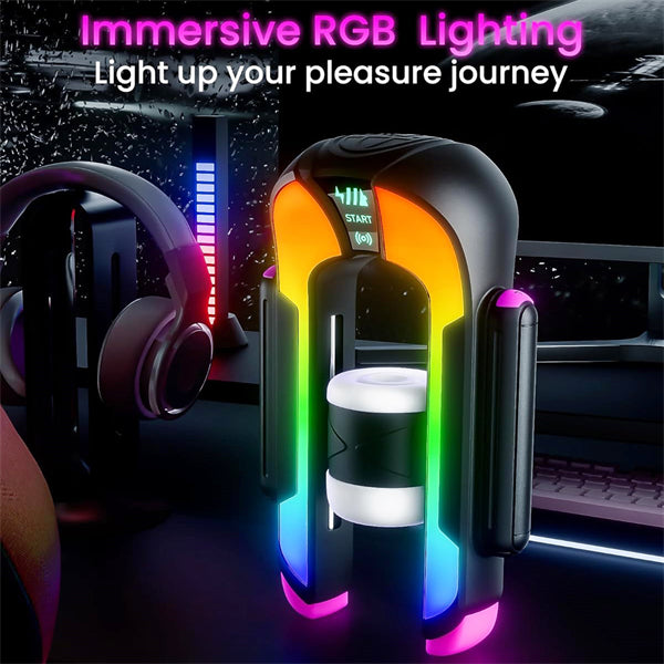 Adjustable 7.1IN Stroke Length with Smart APP Control Male Masturbator