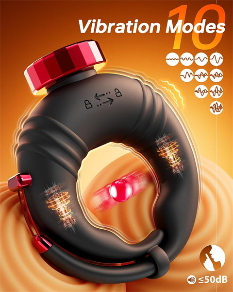Adjustable Open Ended Silicone Penis Ring