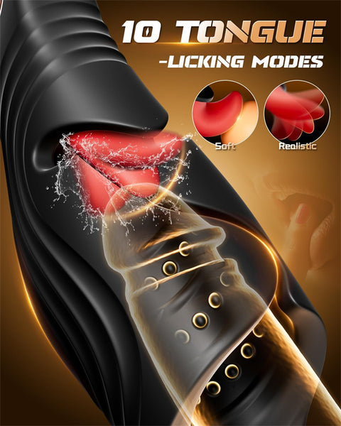 Adjustable Wing-Open Design Ring Handle Male Stroker