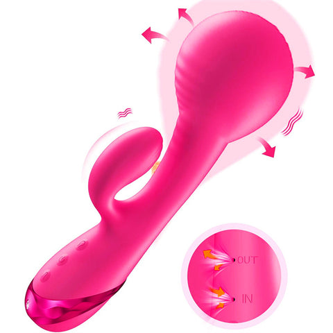 Air Pump Inflatable Rabbit Vibrator