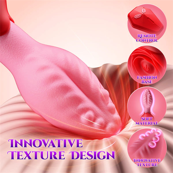 Anal Plug with 9 Vibration Rotation Mode