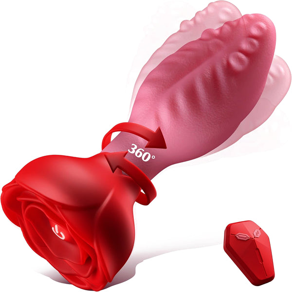 Anal Plug with 9 Vibration Rotation Mode