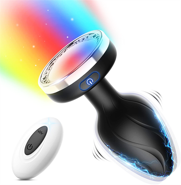 Anal Plug with Flashing Light