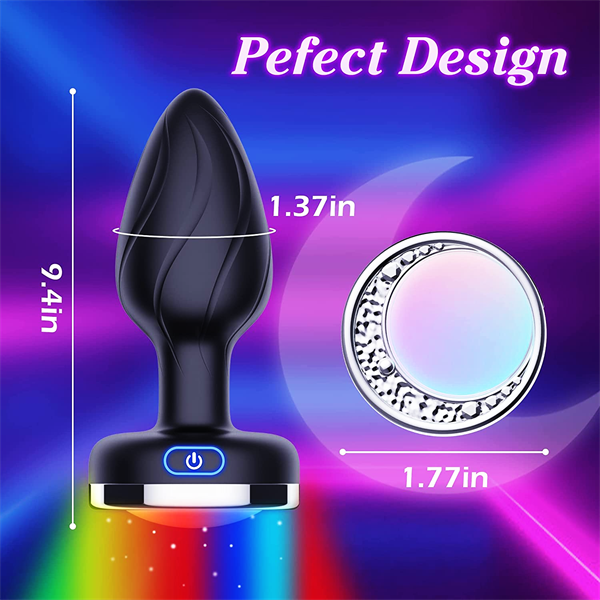 Anal Plug with Flashing Light