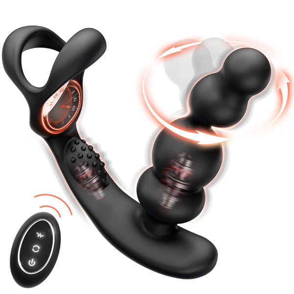 Anal Toys with 10 Vibrating 3 Rotation Modes