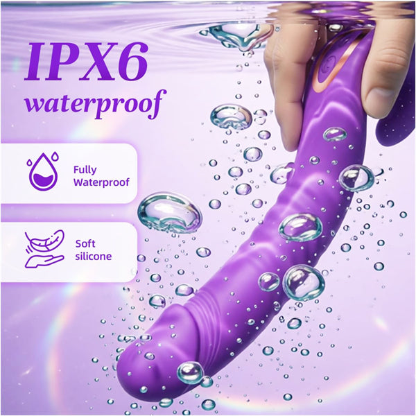 App Control G Spot Vibrator with 7 Vibration 7 Thrusting Finger Vibrators