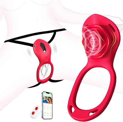 App Remote Control Rose Wearable Vibrator